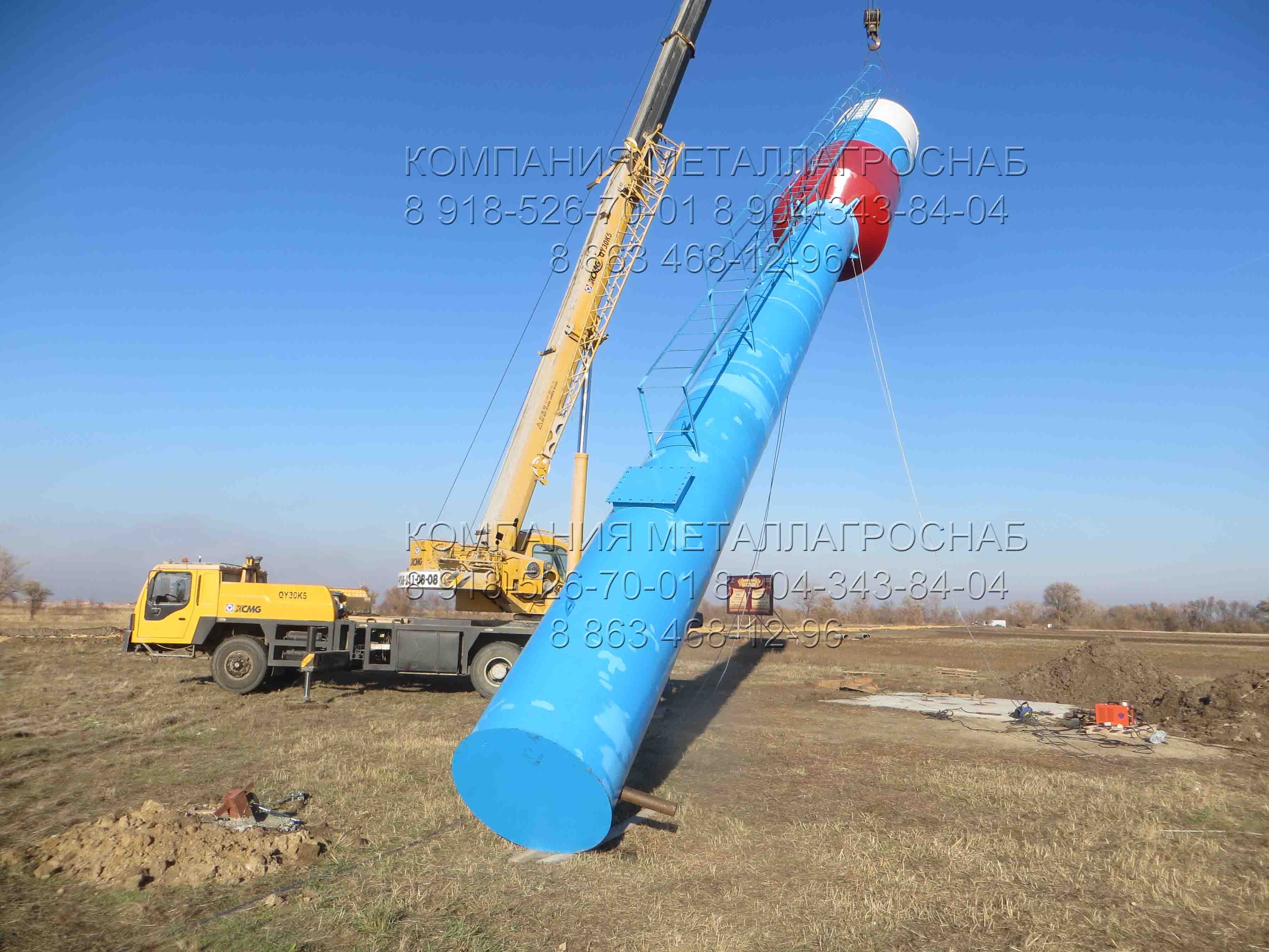 Водонапорная башня 50 м3